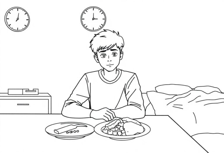 Extreme eating and sleeping changes in teens