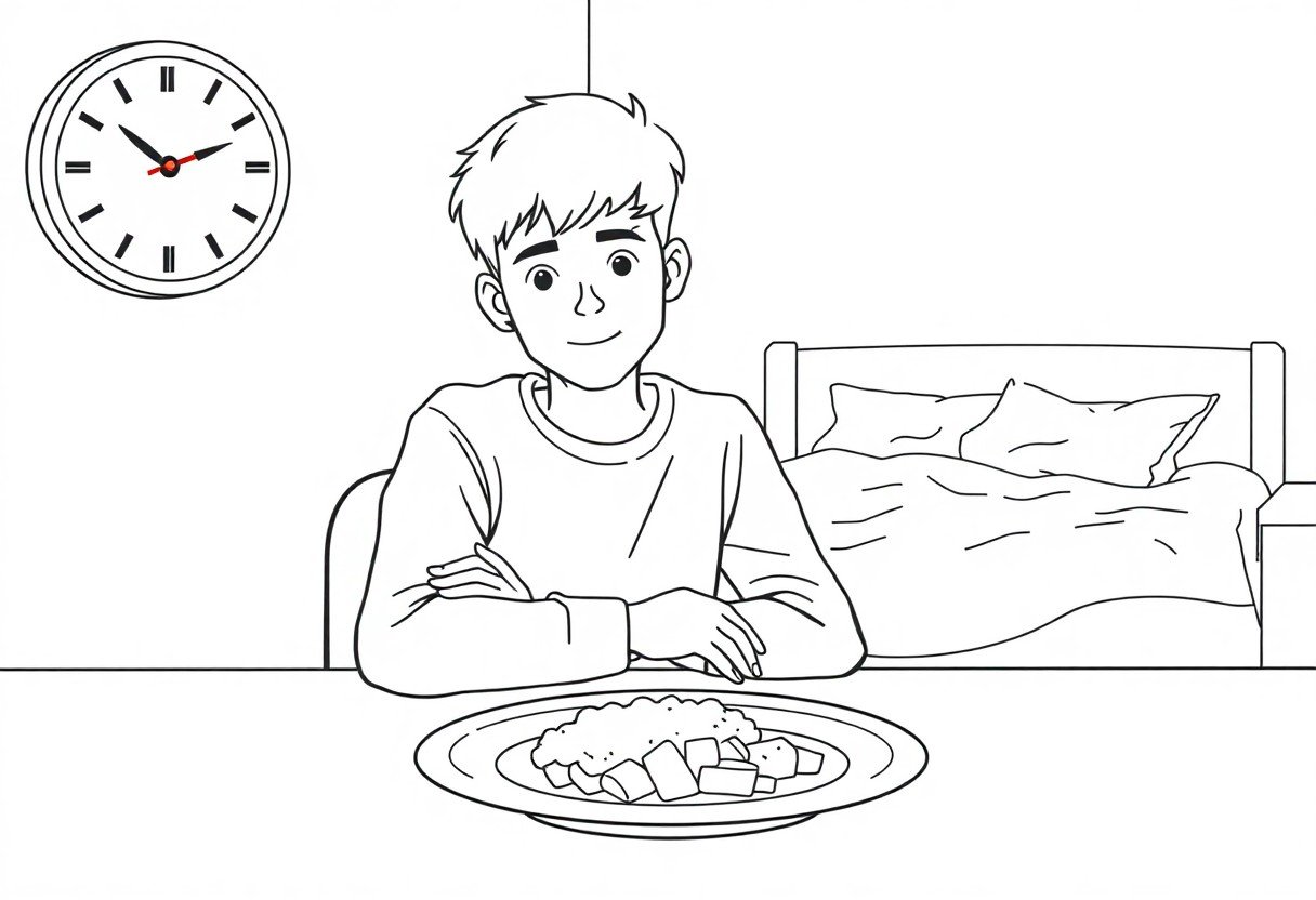 Extreme eating and sleeping changes in teens